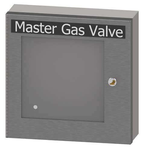 metal gas valve box|exterior gas valve box.